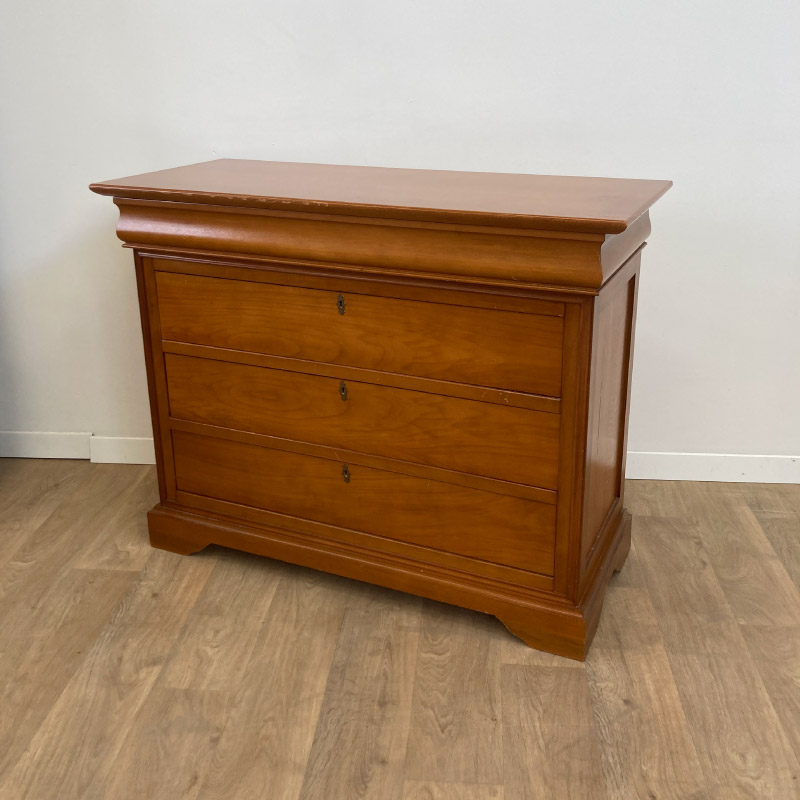 Commode en bois relookée